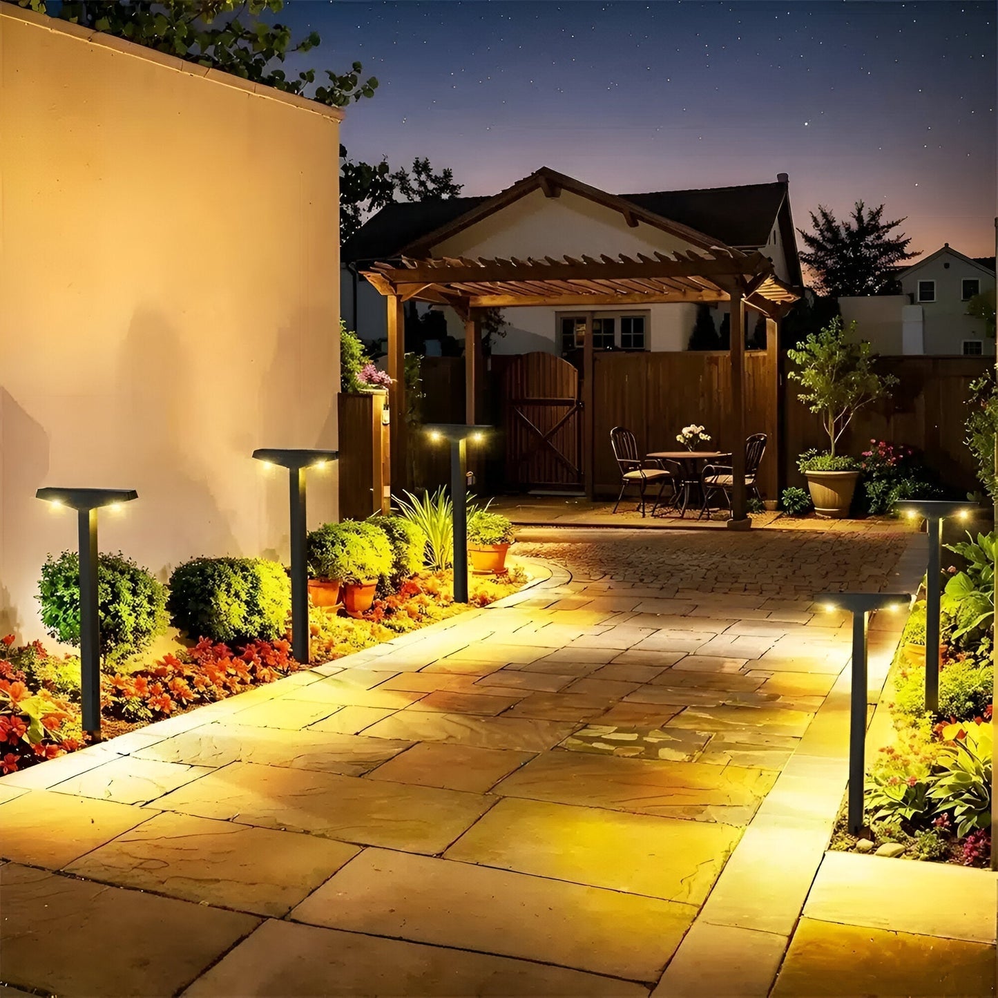 Lampe de Jardin Éclairée LED
