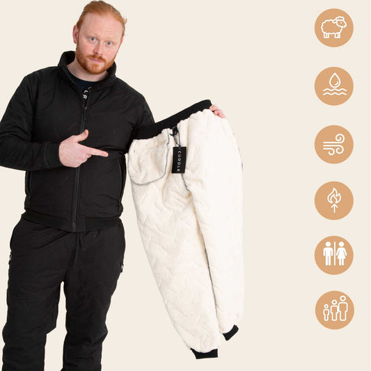Pantalon imperméable et chaud pour hiver - blxckfr