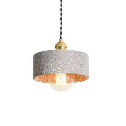 Lampe Suspendue Béton Chic avec Cordon Adjustable