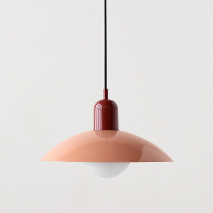 Luminaire Suspendu Élégant - Abat-jour en Verre Transparent, Décoration Chic pour Intérieur