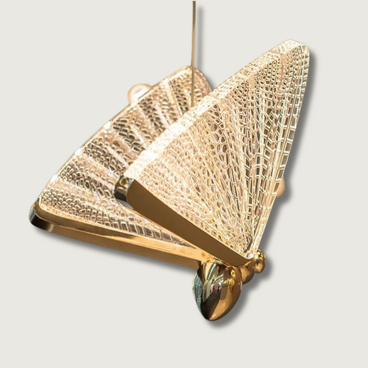 Luminaire LED Décoratif Ailes de Papillon - Foivo