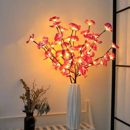 Lampe de Noël Élégante à Branches Vertes - Foivo