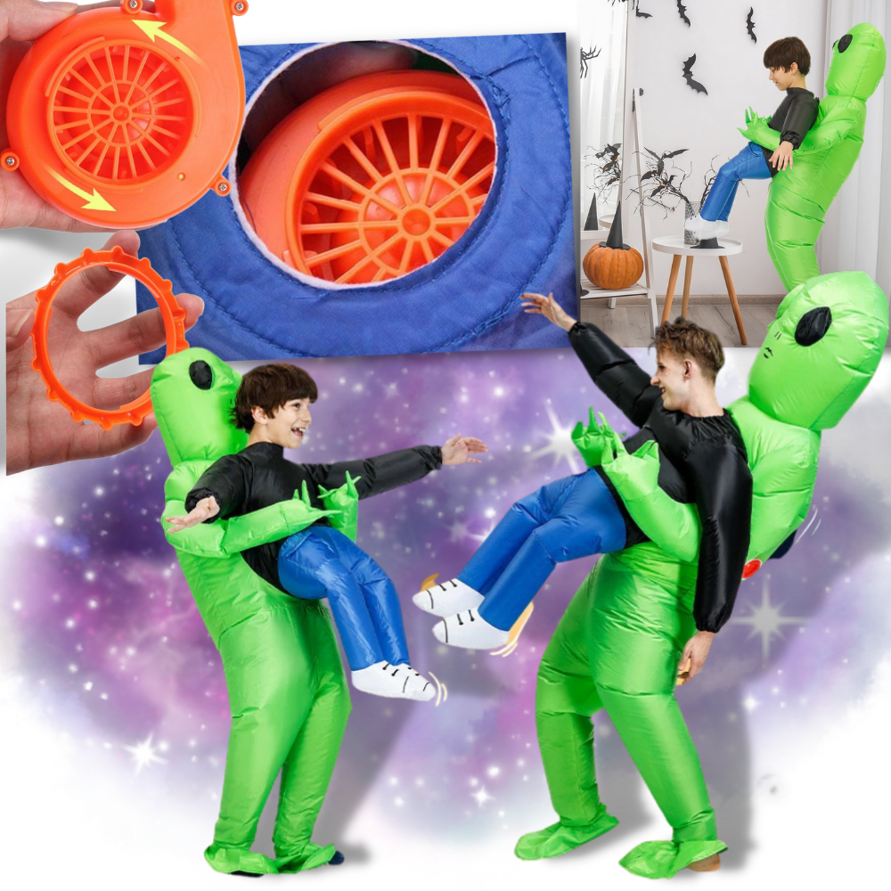 Costume Extraterrestre Gonflable pour Halloween - blxckfr