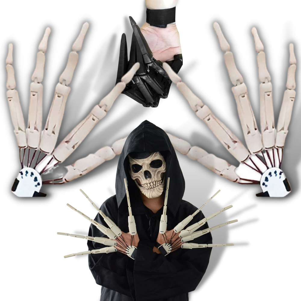 Gants main crâne fantôme - blxckfr