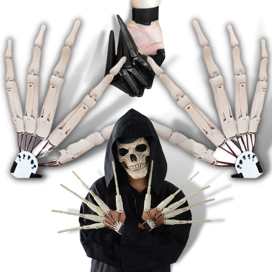 Gants main crâne fantôme - blxckfr