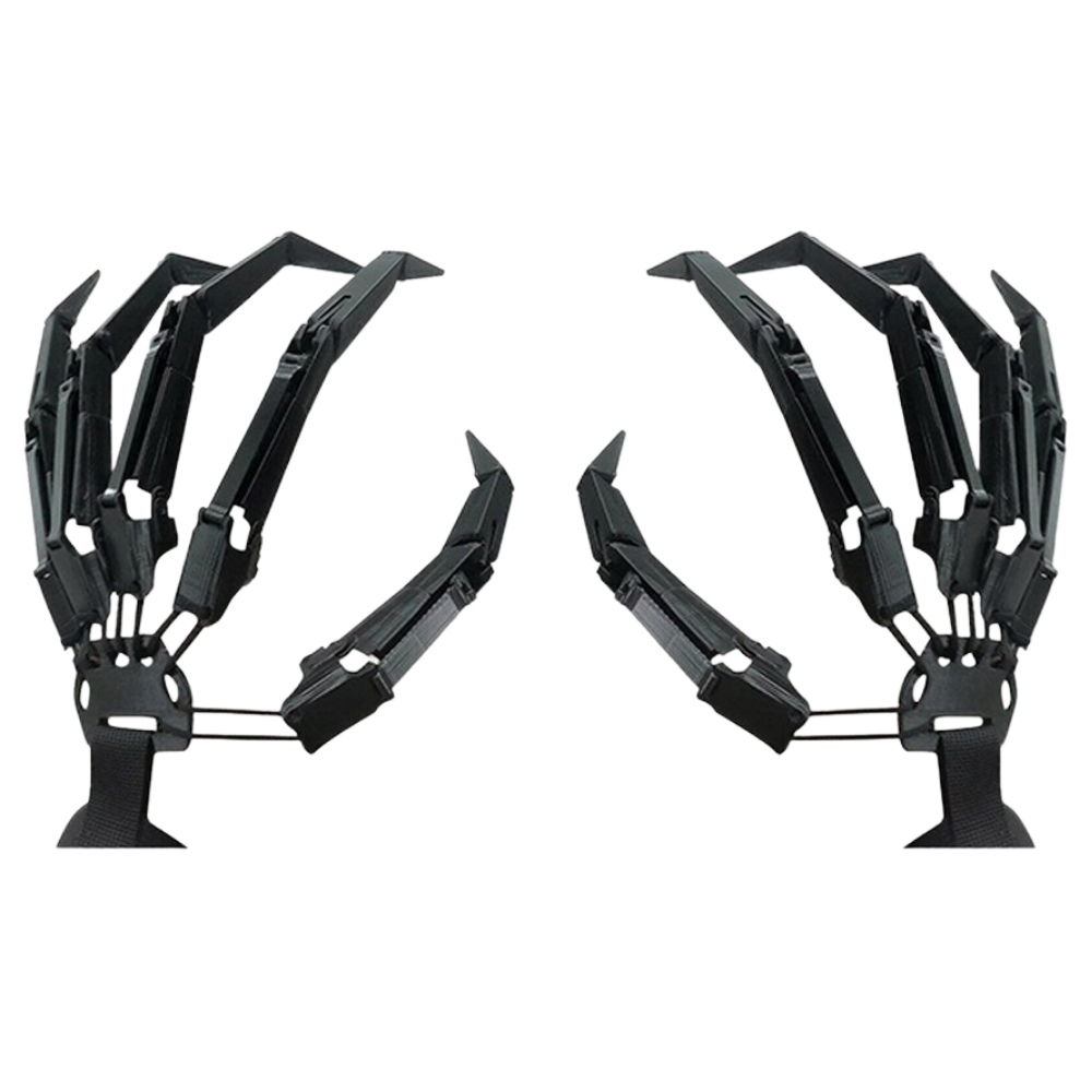 Gants main crâne fantôme