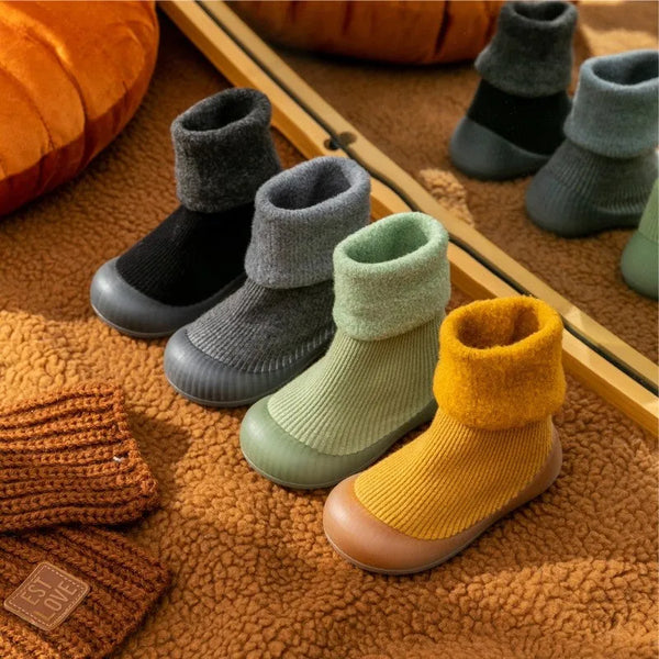 Chaussons Antidérapants Sécurité Bébé - blxckfr