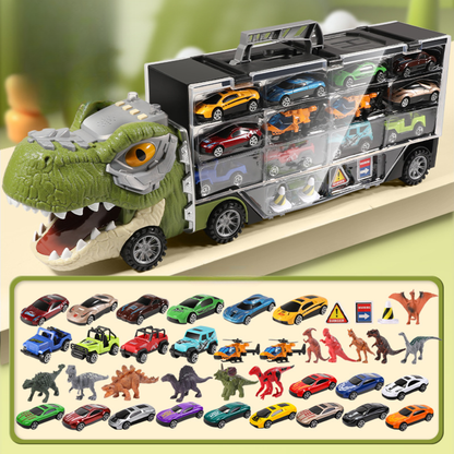 Jeux de Voitures Dinosaures Sonores pour Enfants