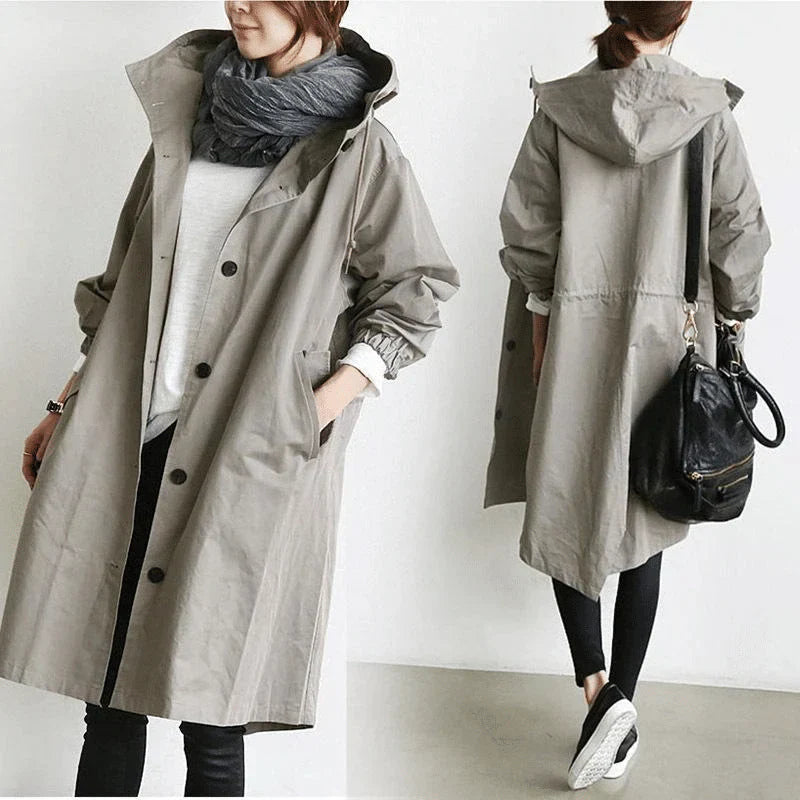 Veste Imperméable Oversize – Légère, Sport et Féminine