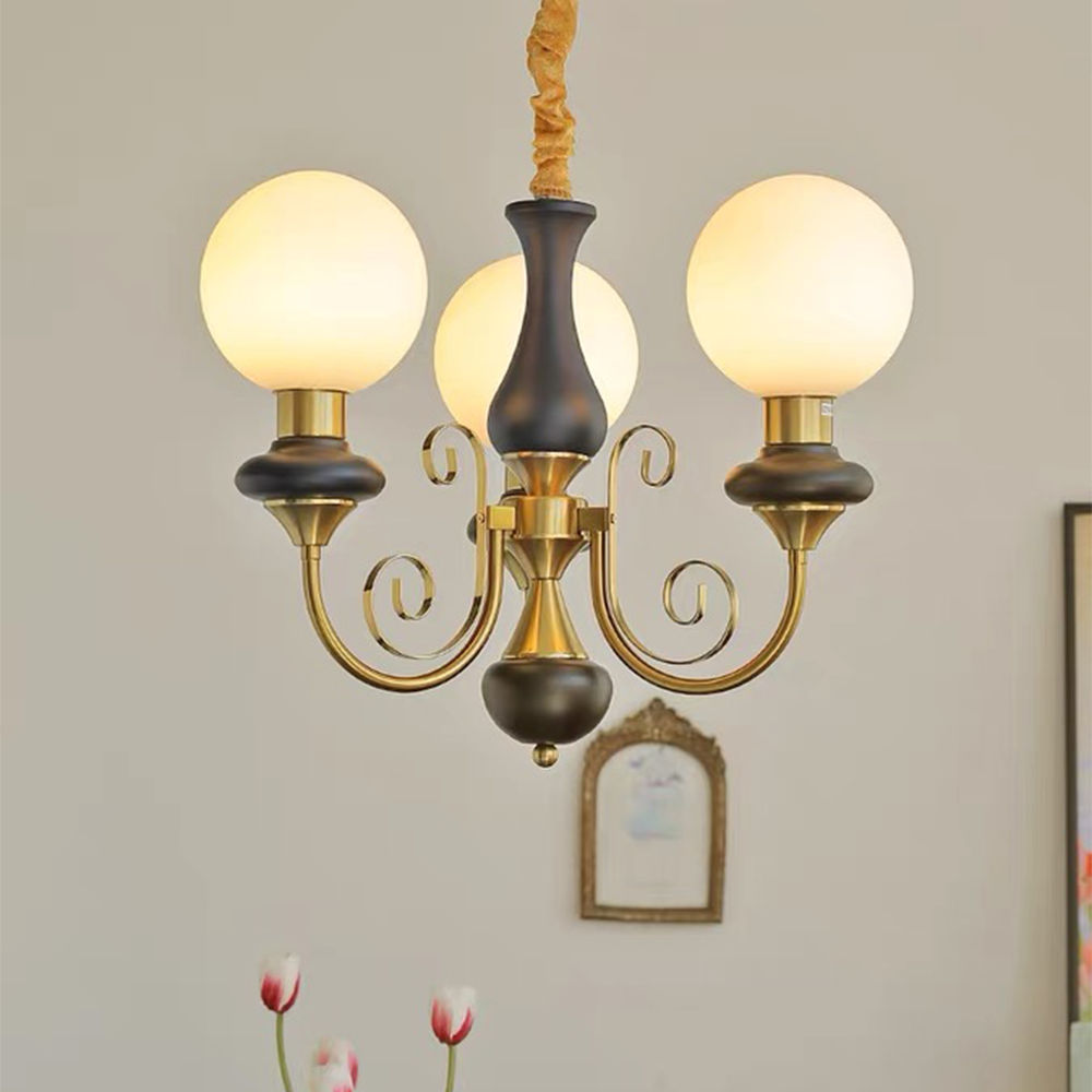 Luminaire Design en Verre et Métal pour Intérieur Élégant