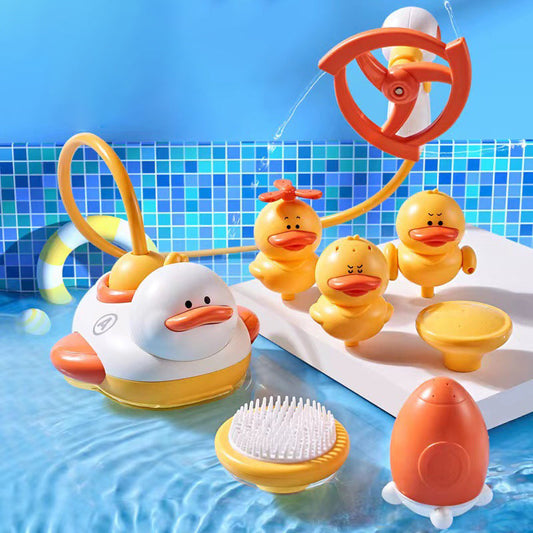 Jouets de bain colorés pour bébés - blxckfr