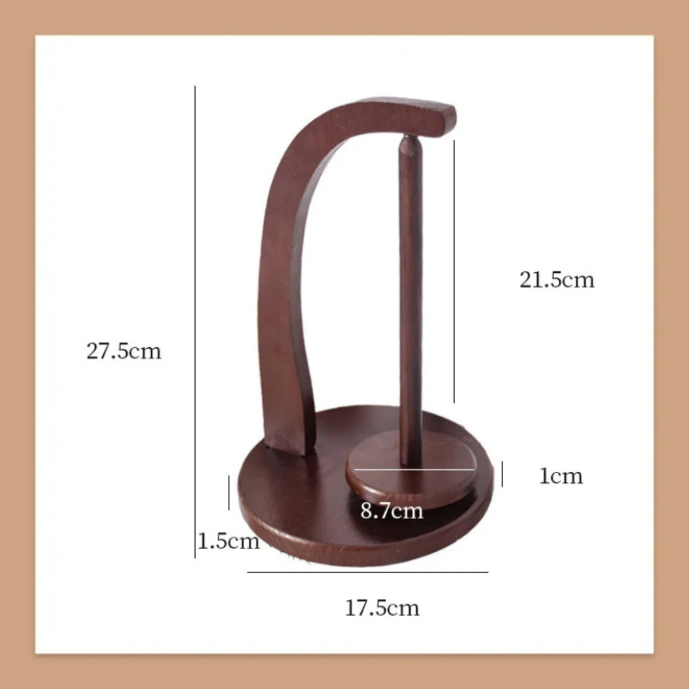 Support de Fil Rotatif avec Base Fixe pour Rangement de Laine