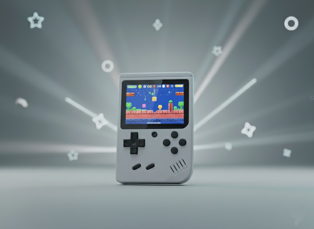 Console de Jeux Rétro Portable Vintage