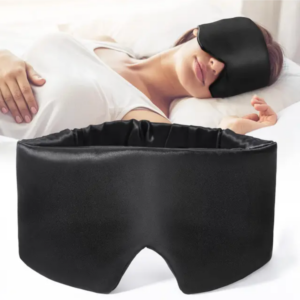 Masque de Nuit Soie Écran de Lumière