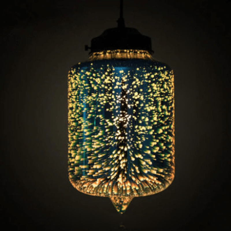 Lampe en Verre Transparent Moderne