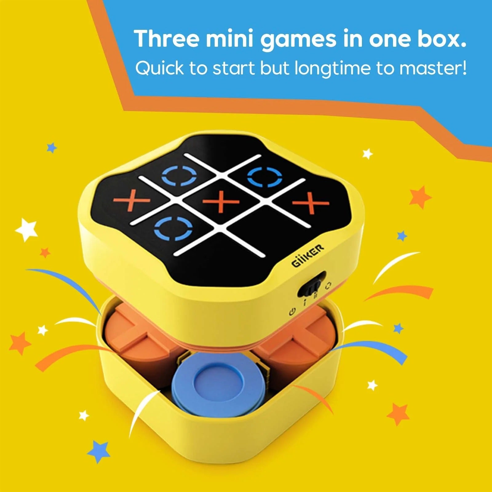 Jeux de Tic Tac Toe Intelligent Électronique pour Enfants - BlxckFR