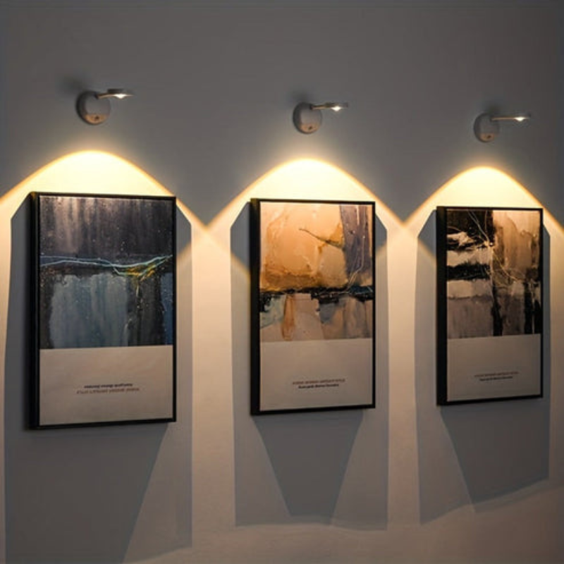 Lampe Murale Design avec Détecteur de Présence et Commande Tactile - BlxckFR