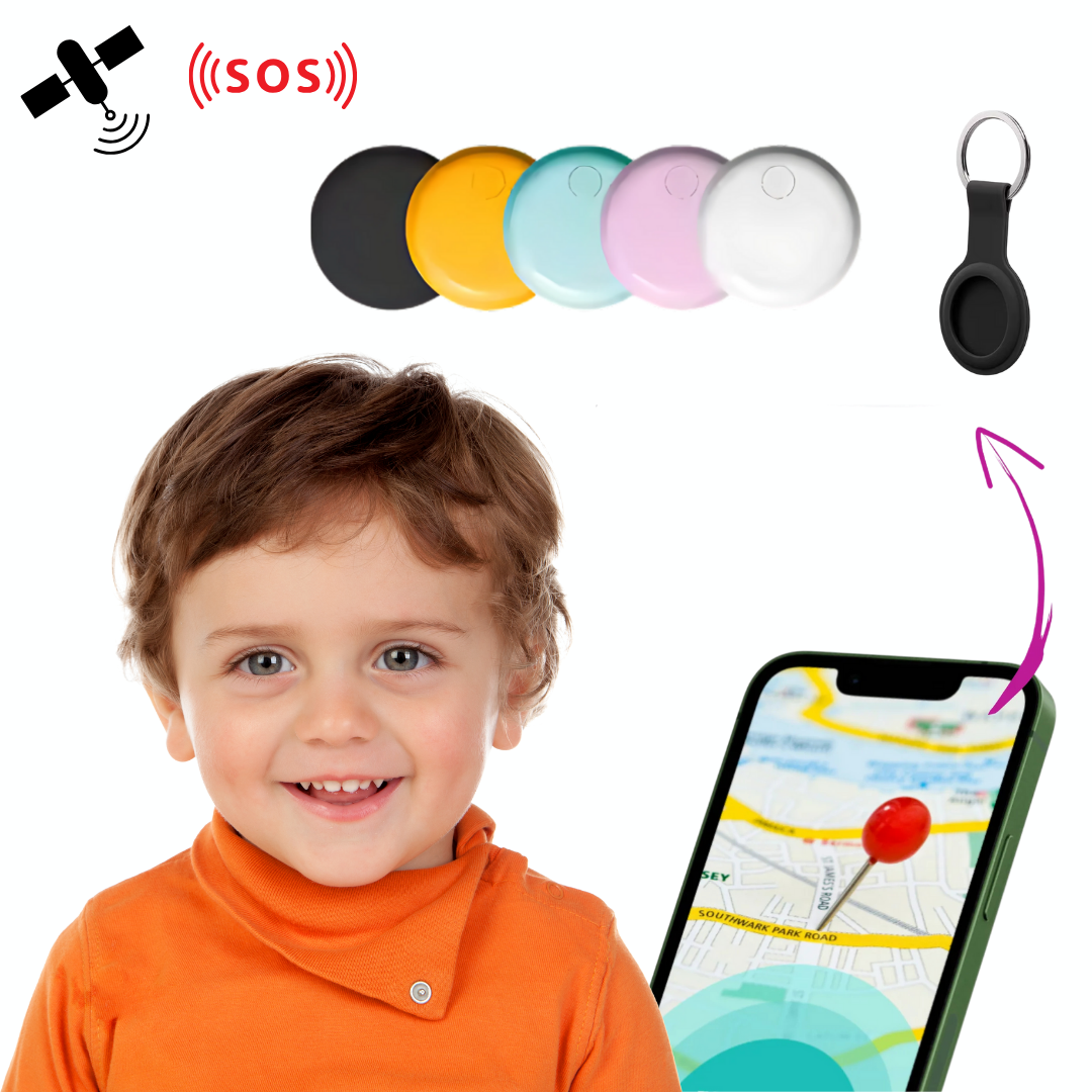 Traceur GPS Enfant Portable - Localisation En Temps Réel - blxckfr