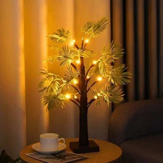 Guirlande LED de Noël Palmier Coloré - Décoration Lumineuse de Fête - Foivo