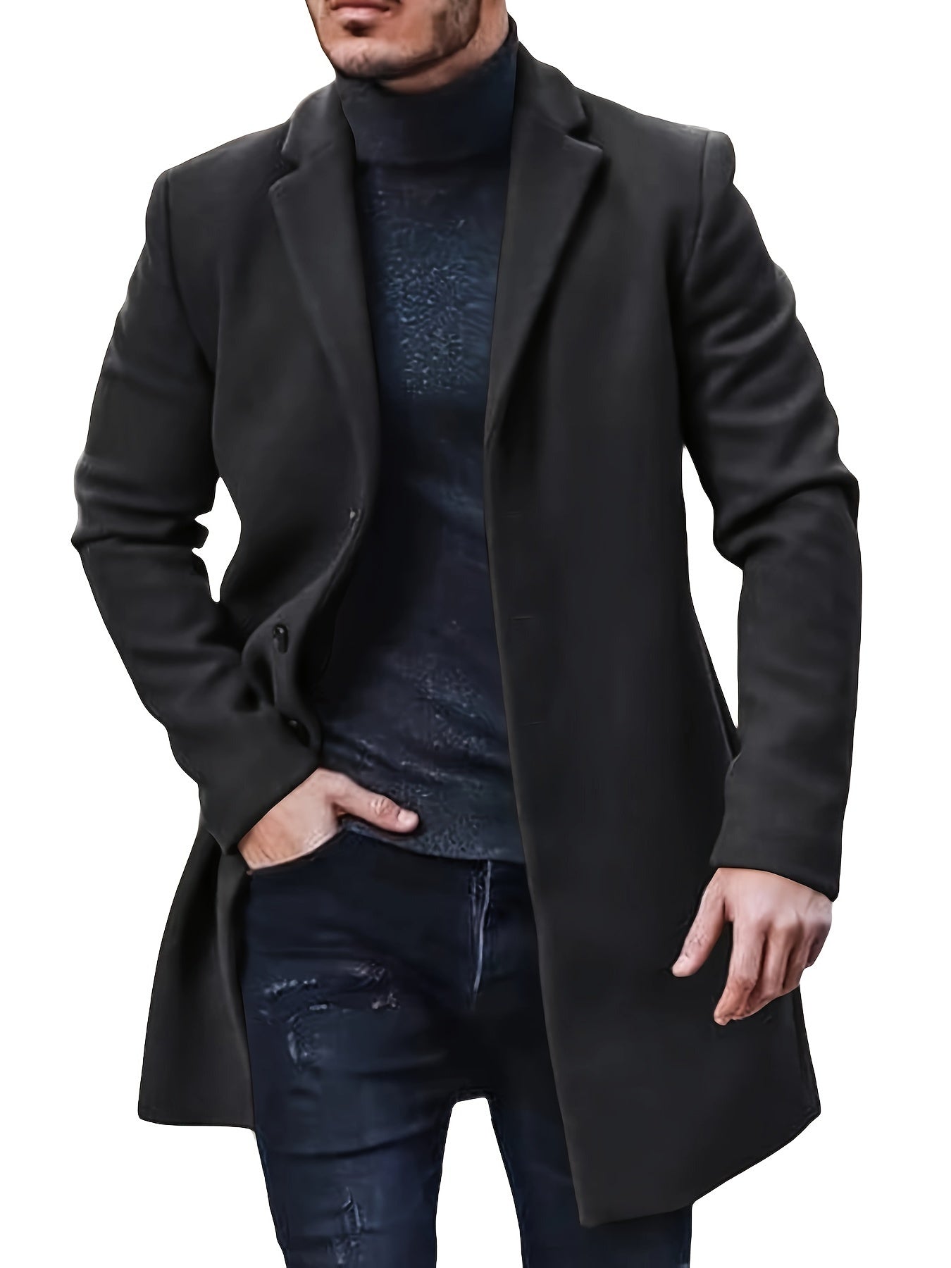 Manteau Trench Élégant à Fermeture Éclair - BlxckFR