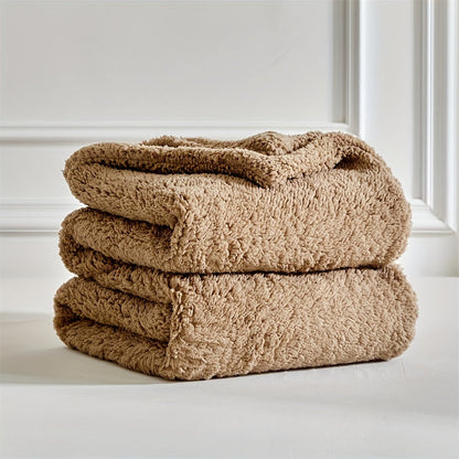 Couverture Peluche Douce Réversible