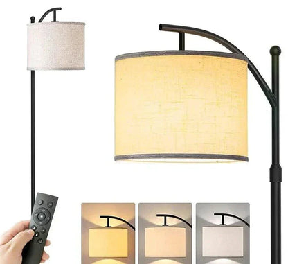 Lampe sur Pied Élégante | Abat-jour Réglable et Éclairage Variable