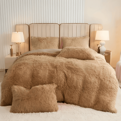 Ensemble de Duvet en Velours Doux et Chaud pour la Maison