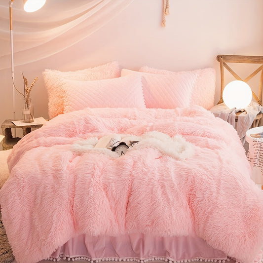 Ensemble de Duvet en Velours Doux et Chaud pour la Maison - Foivo