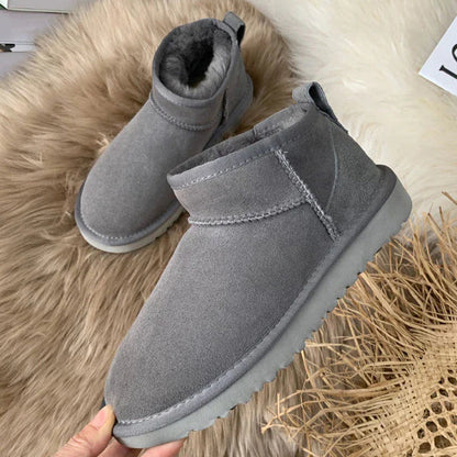 Bottes de Cheville Chaudes et Imperméables pour Hiver