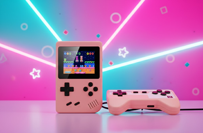 Console de Jeux Rétro Portable Vintage