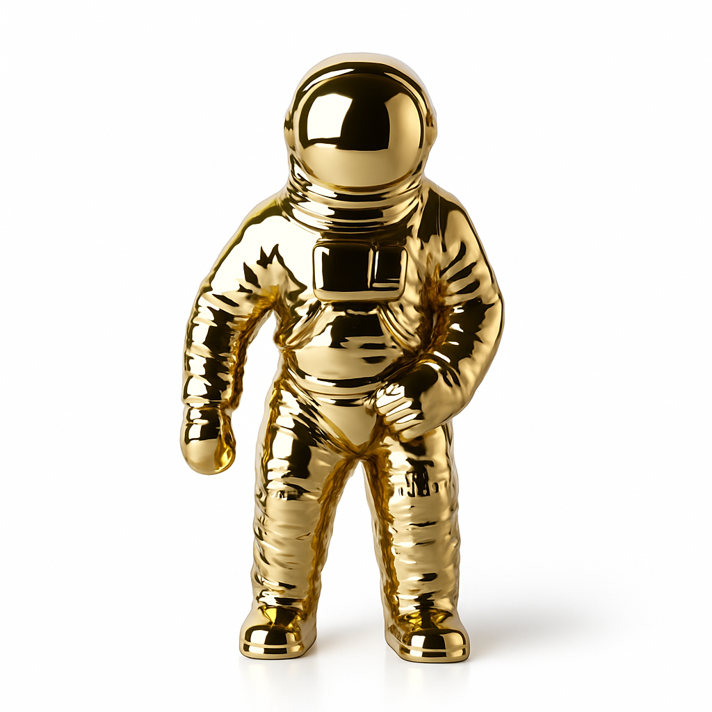 Vase Céramique Déco Espace Astronaute