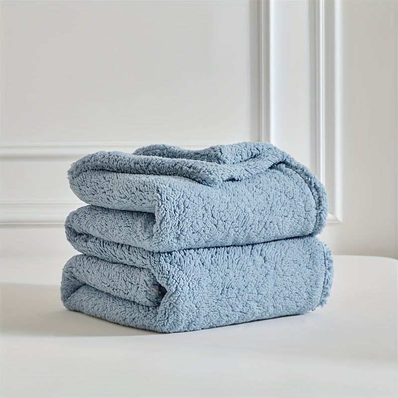 Couverture Peluche Douce Réversible