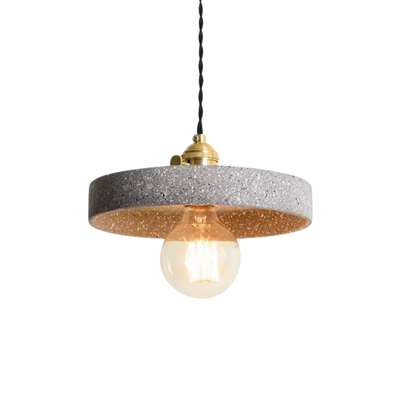 Lampe Suspendue Béton Chic avec Cordon Adjustable