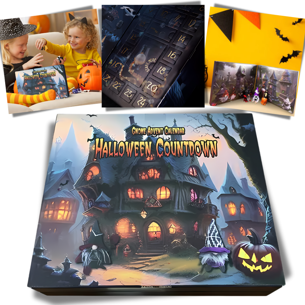 Calendrier Halloween Effrayant à Compter les Jours - blxckfr
