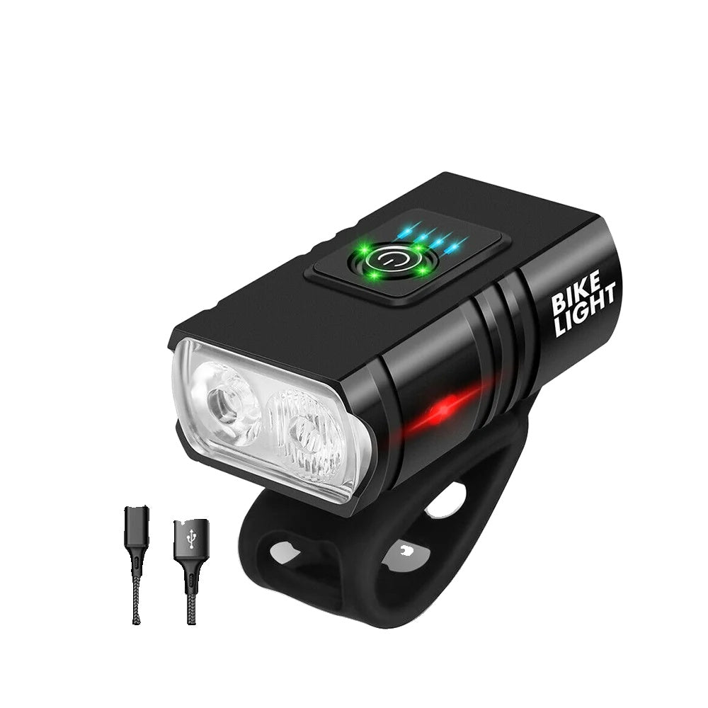 Lampe Vélo LED Puissante Réglable - Foivo