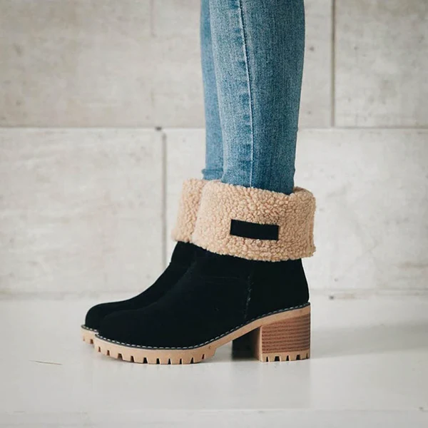 Bottes Hiver Molletonnées Fourrure Synthétique - BlxckFR