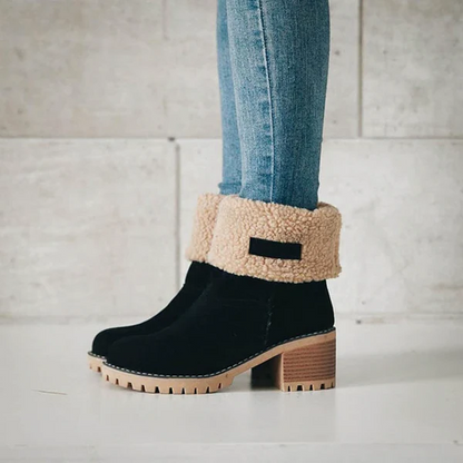 Bottes Hiver Molletonnées Fourrure Synthétique - BlxckFR