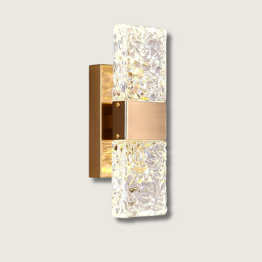Lampe Murale Élégante en Verre | Design Moderne et Réglage de Luminosité - Foivo