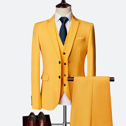 Costume Homme Élégant Taille Slim