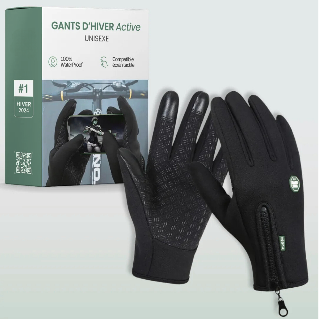 Gants Chauffants Mixtes Hiver - blxckfr