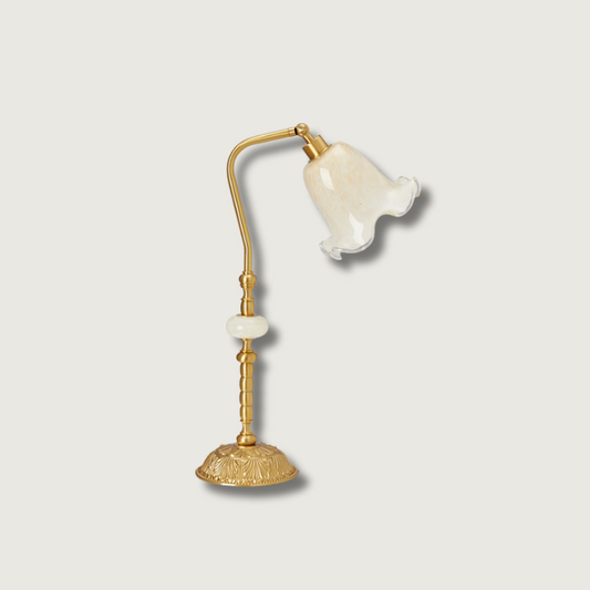 Lampe de Table Rétro Fleurie - Foivo