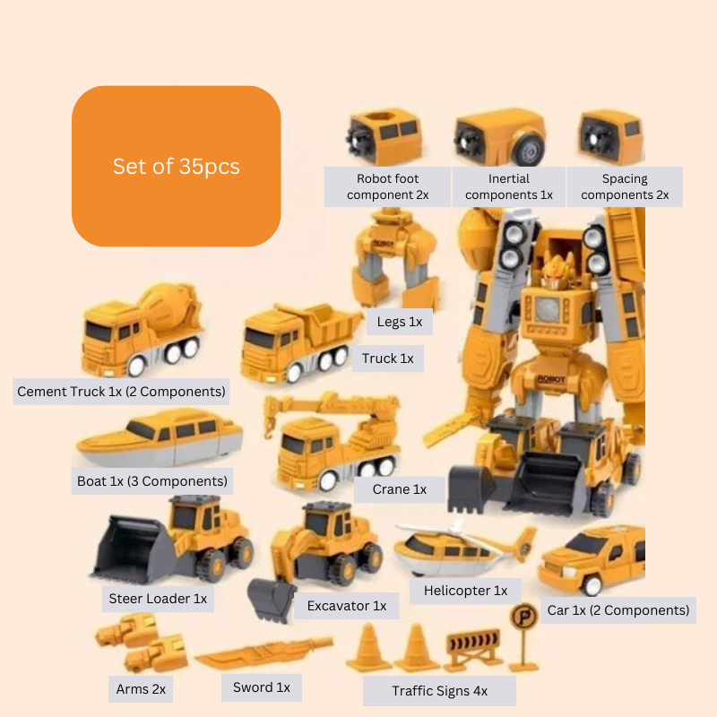 Jeu de Construction Magnétique Créatif Enfant
