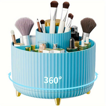 Étagère de Maquillage Tourne 360° | Pratique et Spacieuse