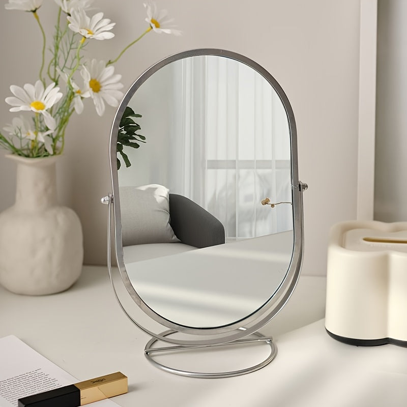 Miroir de Maquillage Portable Tournant