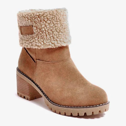 Bottes Hiver Molletonnées Fourrure Synthétique