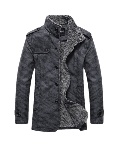 Veste Cuir Artificiel Hiver Homme - BlxckFR