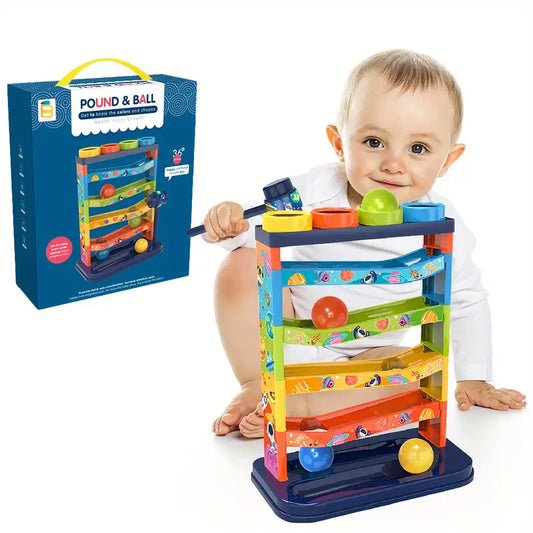 Toboggan de Balle Amusant | Ensemble de Ramps de Balle Flexibles - BlxckFR