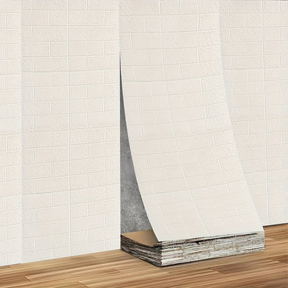 Panneaux Muraux Auto-Adhésifs Texture 3D Étanches Décoratif