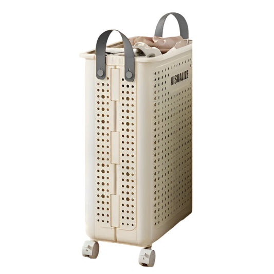 Panier à linge léger avec roues et aération - BlxckFR