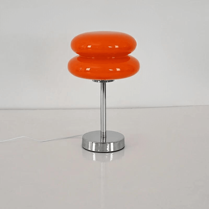 Lampe de Bureau en Verre Transparent Moderne